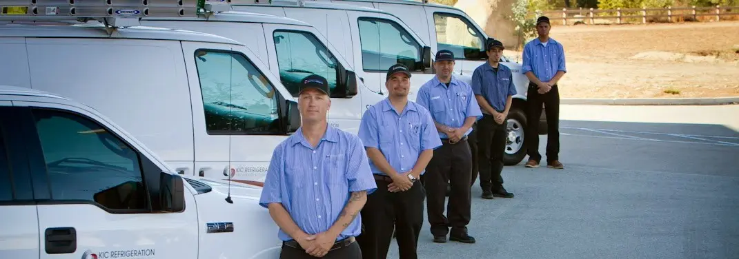 KIC Refrigeration crew ready for Mini Split Repair jobs across Pineville